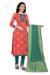 Picture of Fascinating Silk Indian Red Straight Cut Salwar Kameez