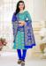 Picture of Silk Light Sea Green Straight Cut Salwar Kameez