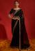 Picture of Graceful Georgette Black Saree