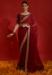 Picture of Stunning Georgette Maroon Saree