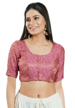 Picture of Charming Brasso Rosy Brown Designer Blouse