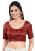 Picture of Beautiful Brasso Maroon Designer Blouse