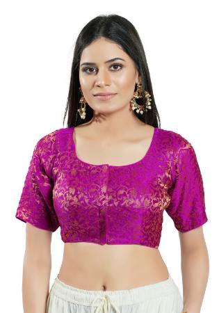 Picture of Nice Brasso Purple Designer Blouse