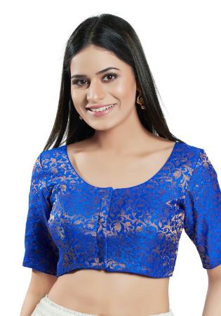 Picture of Grand Brasso Midnight Blue Designer Blouse