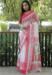 Picture of Pretty Linen White Saree