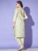 Picture of Magnificent Silk Off White Readymade Salwar Kameez