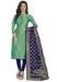 Picture of Nice Silk Cadet Blue Straight Cut Salwar Kameez