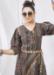 Picture of Graceful Cotton Slate Grey Kurtis & Tunic