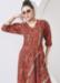 Picture of Beauteous Cotton Indian Red Kurtis & Tunic