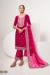 Picture of Classy Rayon Deep Pink Straight Cut Salwar Kameez