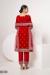 Picture of Classy Rayon Dark Red Straight Cut Salwar Kameez