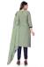 Picture of Cotton Dark Sea Green Straight Cut Salwar Kameez