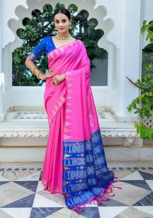 Picture of Sublime Silk Hot Pink Saree