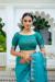 Picture of Wonderful Silk Teal Saree