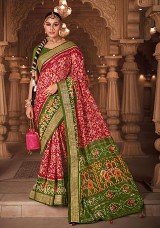 Picture of Shapely Silk Brown Saree