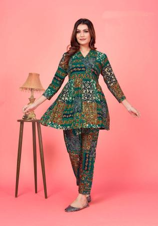 Picture of Sightly Rayon Slate Grey Kurtis & Tunic