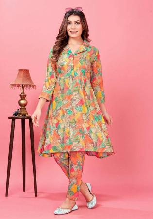 Picture of Ideal Rayon Dark Khaki Kurtis & Tunic