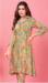 Picture of Ideal Rayon Dark Khaki Kurtis & Tunic