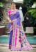 Picture of Lovely Silk Purple Saree