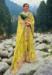 Picture of Nice Silk Golden Rod Saree