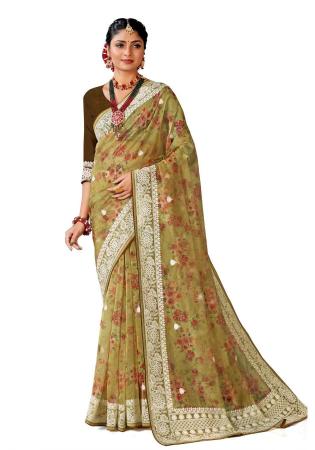 Picture of Excellent Silk Sienna Saree