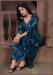 Picture of Rayon Dark Slate Blue Readymade Salwar Kameez