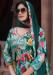 Picture of Ravishing Rayon Dark Sea Green Readymade Salwar Kameez