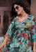 Picture of Ravishing Rayon Dark Sea Green Readymade Salwar Kameez