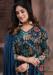 Picture of Lovely Rayon Midnight Blue Readymade Salwar Kameez