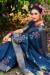 Picture of Beautiful Silk Dark Slate Blue Saree