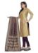 Picture of Bewitching Silk Beige Straight Cut Salwar Kameez