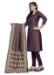 Picture of Marvelous Silk Purple Straight Cut Salwar Kameez