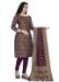 Picture of Ravishing Silk Purple Straight Cut Salwar Kameez