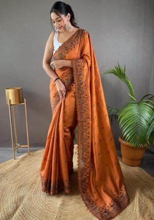 Picture of Good Looking Silk Peru Saree