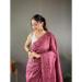 Picture of Elegant Silk Pale Violet Red Saree