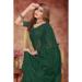 Picture of Lovely Georgette Sea Green Saree