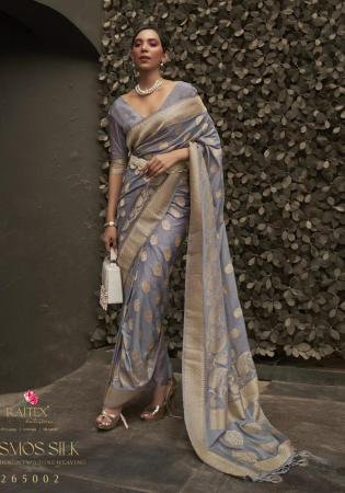 Picture of Delightful Chiffon Grey Saree