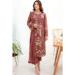 Picture of Bewitching Georgette Peru Straight Cut Salwar Kameez