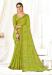 Picture of Elegant Chiffon Dark Khaki Saree