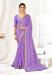 Picture of Shapely Chiffon Medium Purple Saree