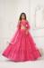 Picture of Fascinating Net Light Coral Lehenga Choli