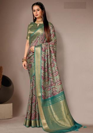 Picture of Nice Silk Rosy Brown Saree