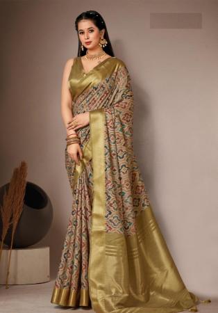 Picture of Wonderful Silk Rosy Brown Saree