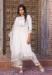 Picture of Delightful Chiffon White Readymade Salwar Kameez