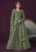 Picture of Graceful Net Forest Green Anarkali Salwar Kameez