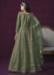 Picture of Graceful Net Forest Green Anarkali Salwar Kameez