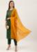 Picture of Crepe Medium Sea Green Readymade Salwar Kameez