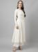 Picture of Gorgeous Cotton Off White Readymade Salwar Kameez