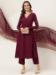 Picture of Marvelous Cotton Saddle Brown Readymade Salwar Kameez