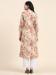 Picture of Charming Cotton Pale Golden Rod Kurtis & Tunic
